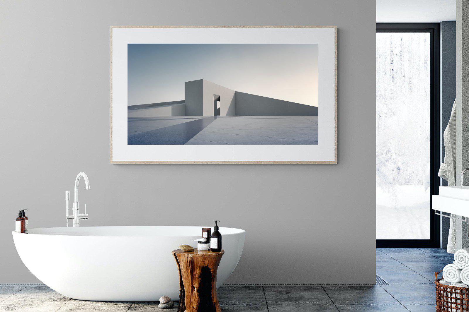 Angular-Wall_Art-180 x 110cm-Framed Print-Wood-Pixalot