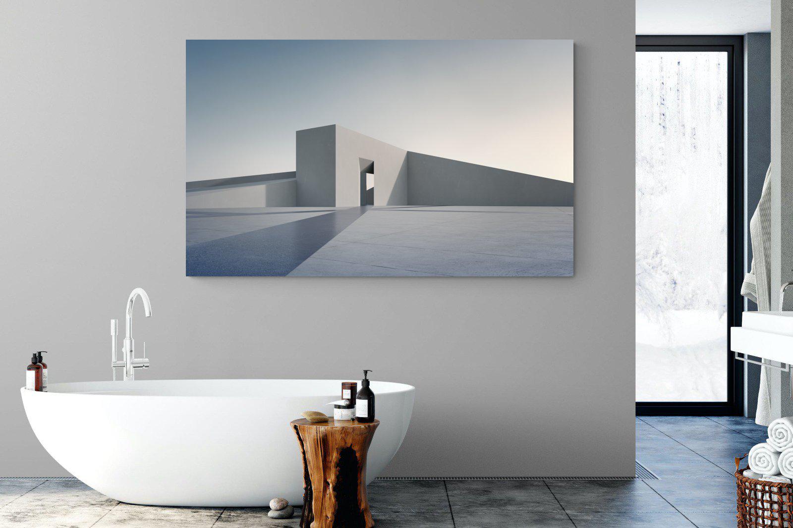 Angular-Wall_Art-180 x 110cm-Mounted Canvas-No Frame-Pixalot