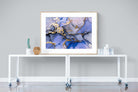 Aqua Gold-Wall_Art-120 x 90cm-Framed Print-Wood-Pixalot