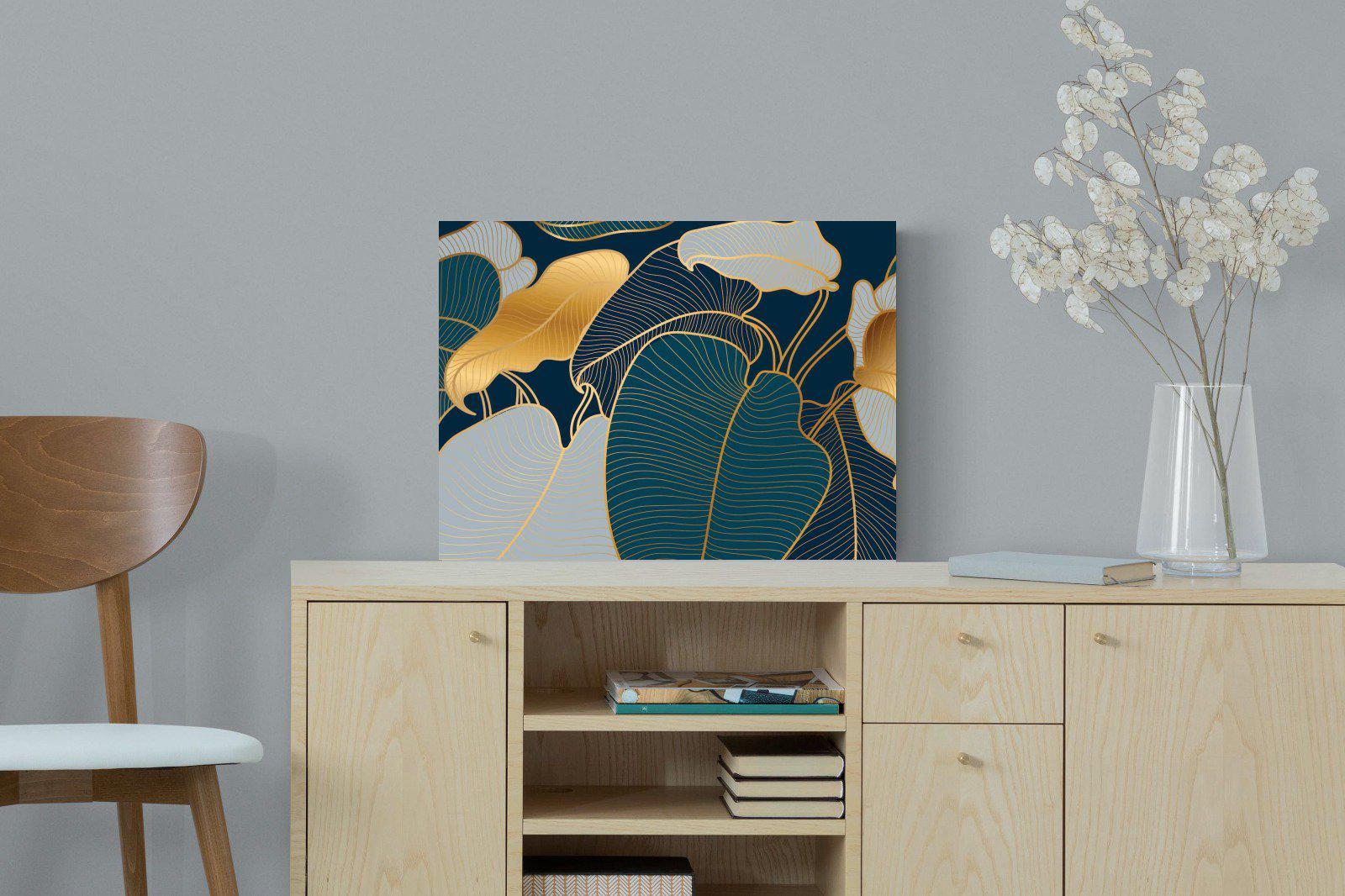 Art Deco-Wall_Art-60 x 45cm-Mounted Canvas-No Frame-Pixalot