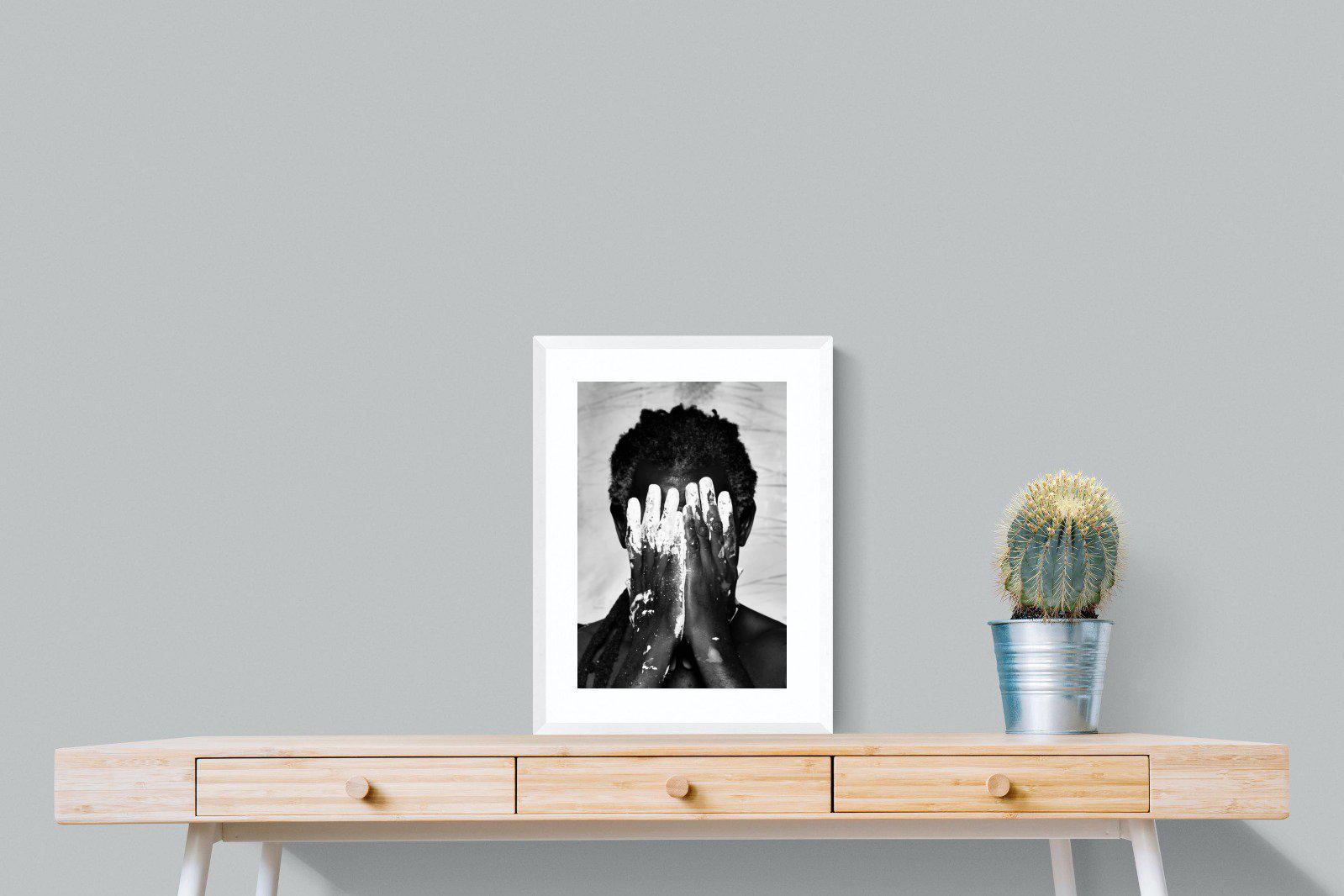 Artist-Wall_Art-45 x 60cm-Framed Print-White-Pixalot