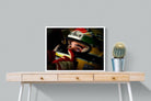 Ayrton Senna-Wall_Art-80 x 60cm-Mounted Canvas-White-Pixalot