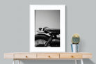 Back Seat Rider-Wall_Art-75 x 100cm-Framed Print-White-Pixalot