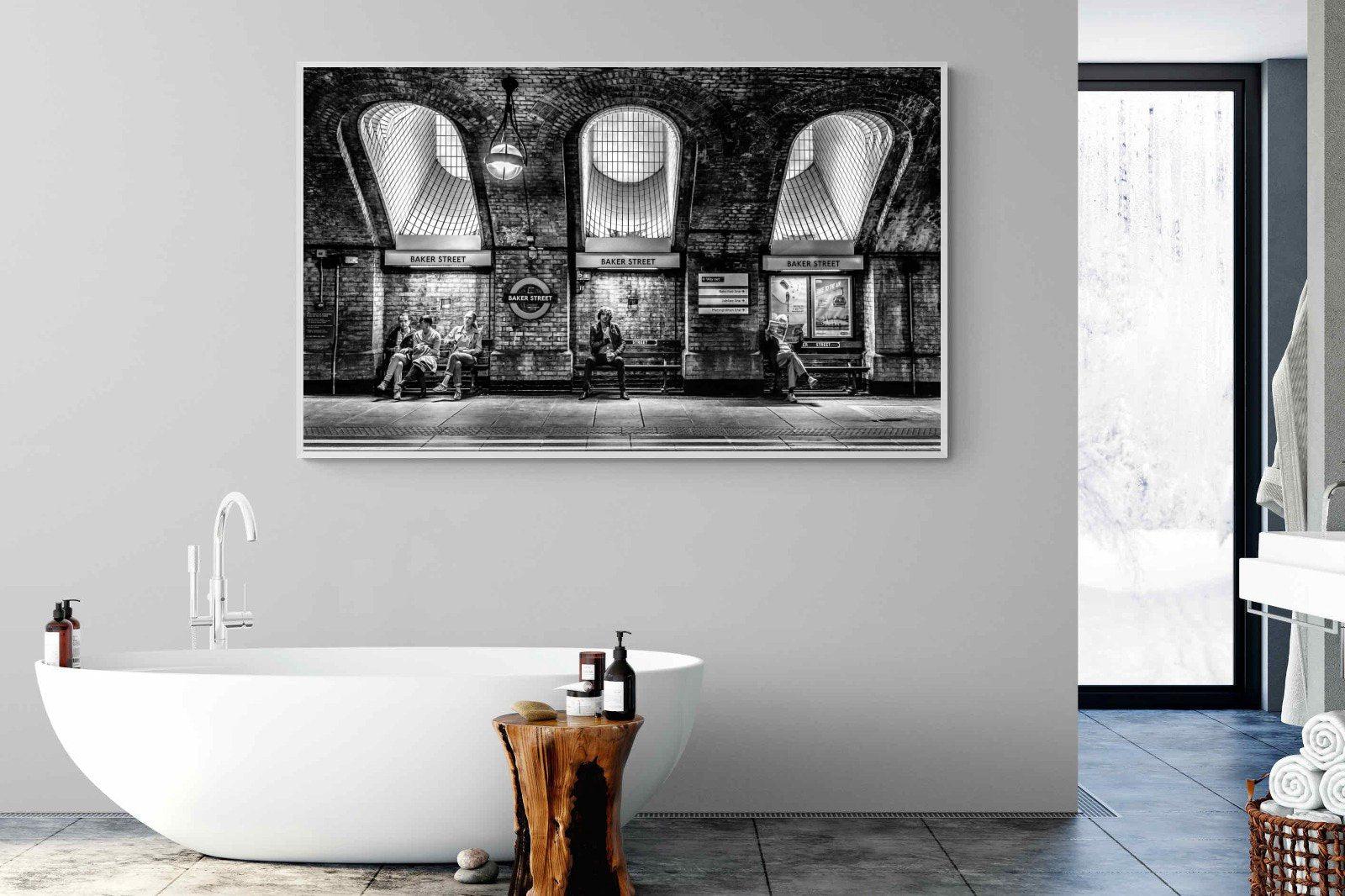Baker Street-Wall_Art-180 x 110cm-Mounted Canvas-White-Pixalot