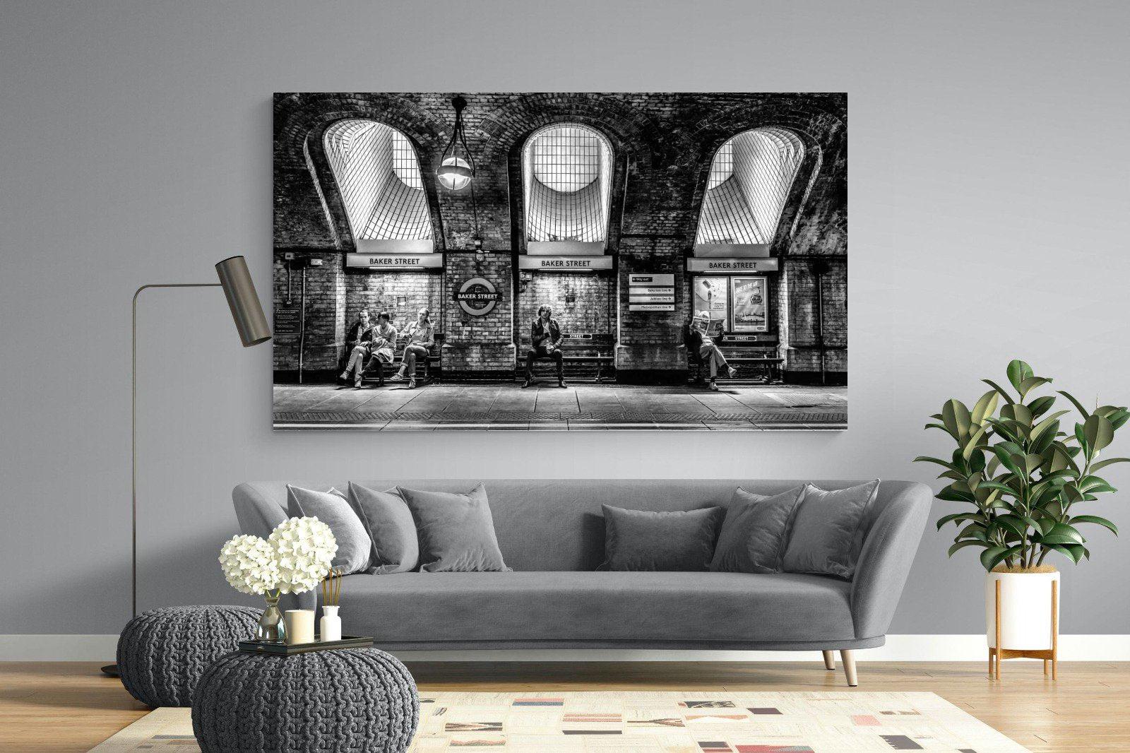 Baker Street-Wall_Art-220 x 130cm-Mounted Canvas-No Frame-Pixalot