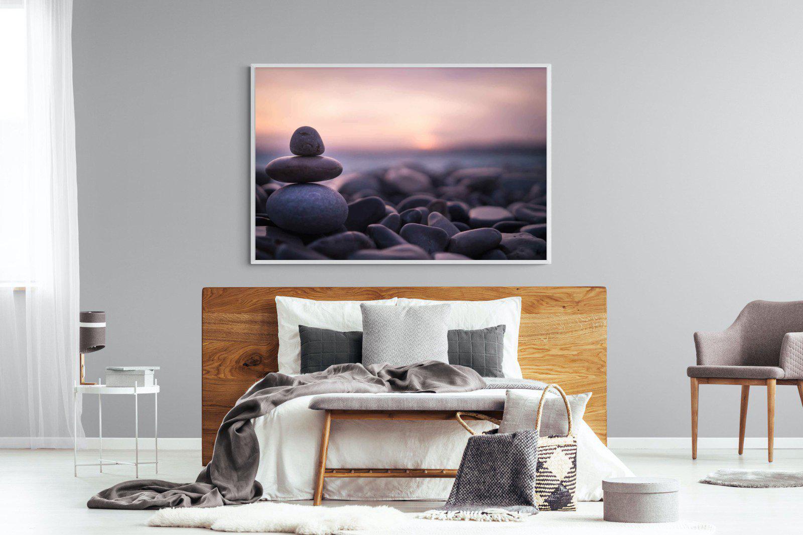 Balanced-Wall_Art-150 x 100cm-Mounted Canvas-White-Pixalot