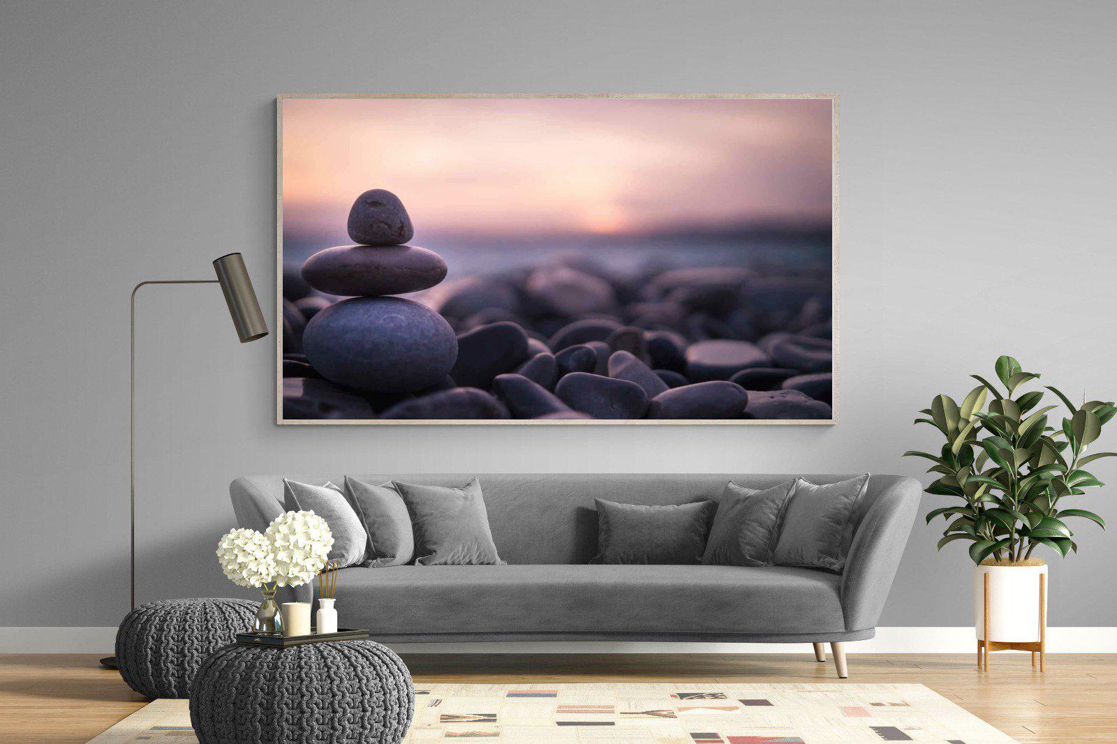 Balanced-Wall_Art-220 x 130cm-Mounted Canvas-Wood-Pixalot