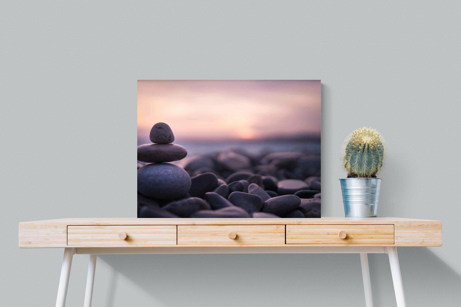 Balanced-Wall_Art-80 x 60cm-Mounted Canvas-No Frame-Pixalot