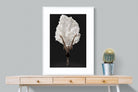 Ballerina Pose-Wall_Art-75 x 100cm-Framed Print-White-Pixalot