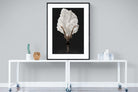 Ballerina Pose-Wall_Art-90 x 120cm-Framed Print-Black-Pixalot