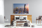 Bangkok City-Wall_Art-150 x 100cm-Mounted Canvas-White-Pixalot