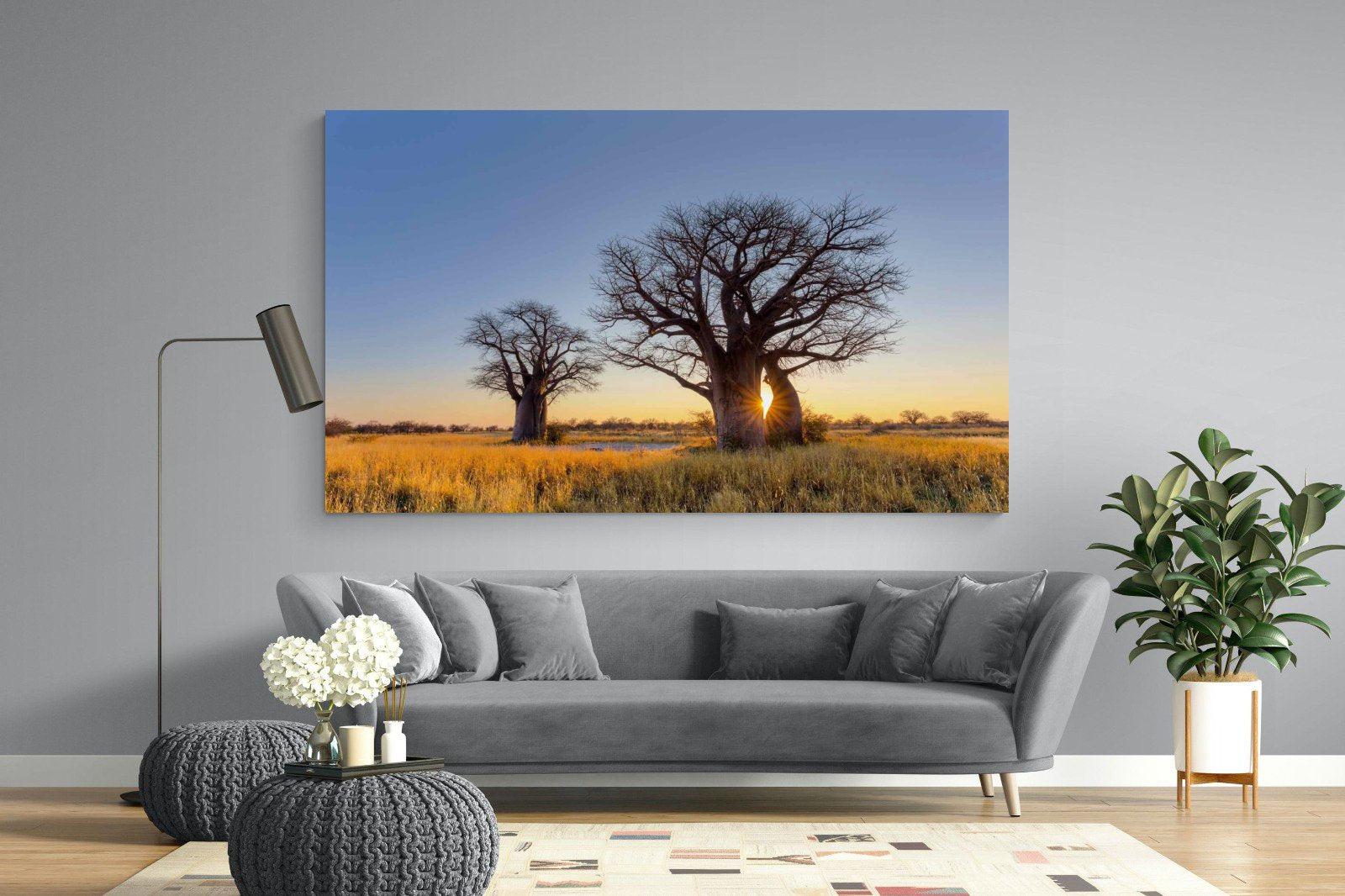 Baobab-Wall_Art-220 x 130cm-Mounted Canvas-No Frame-Pixalot