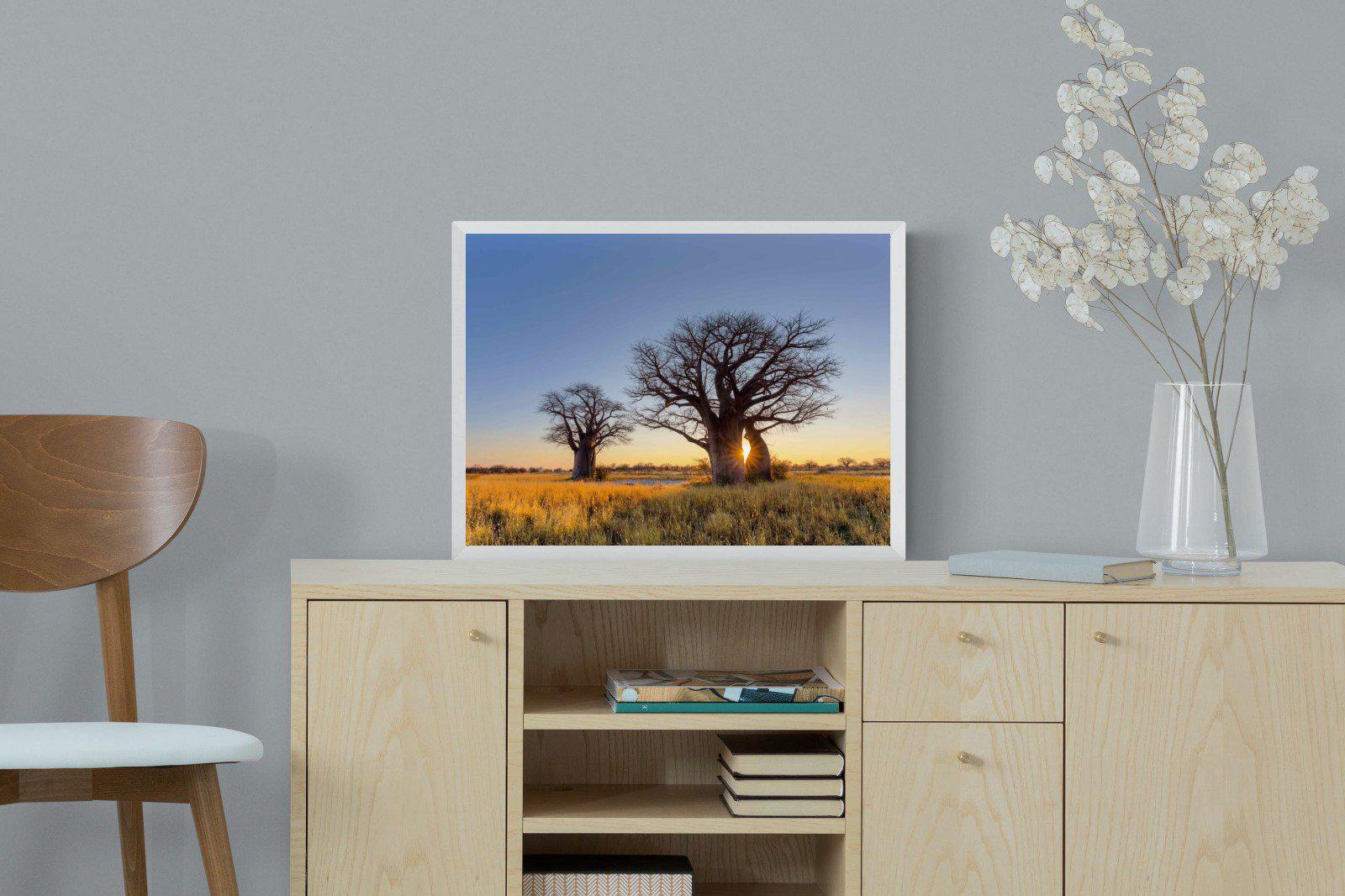 Baobab-Wall_Art-60 x 45cm-Mounted Canvas-White-Pixalot