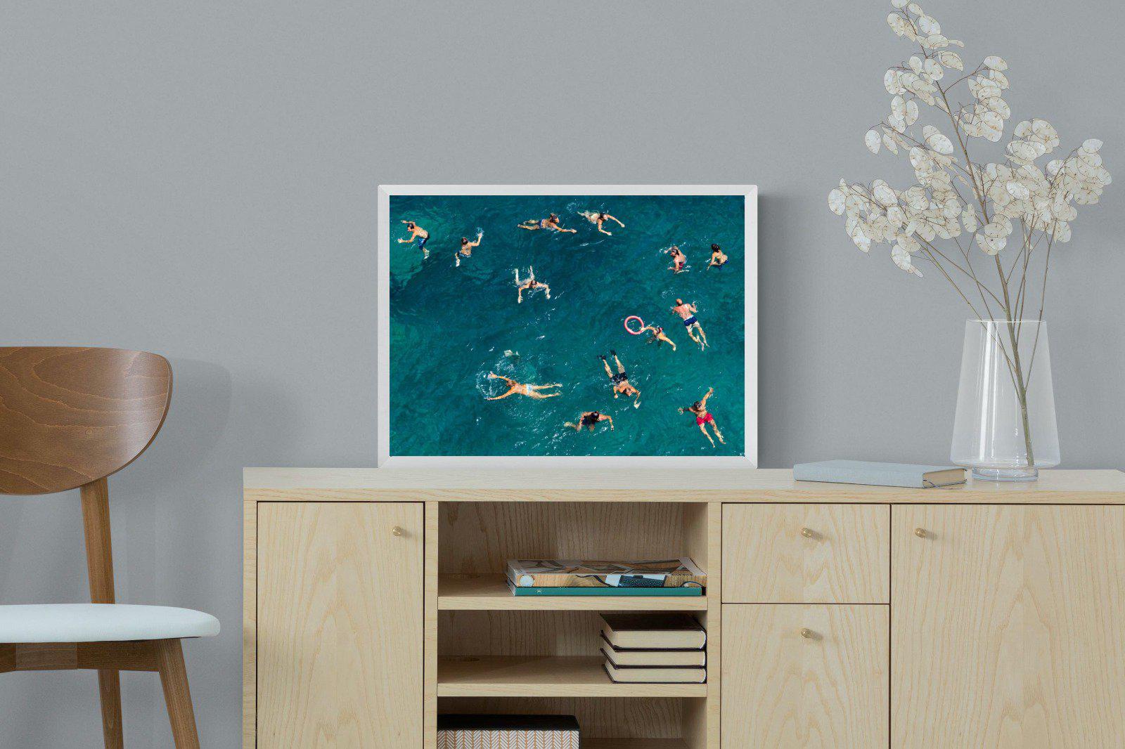 Bathers-Wall_Art-60 x 45cm-Mounted Canvas-White-Pixalot