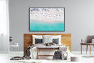 Beach Life-Wall_Art-150 x 100cm-Mounted Canvas-Black-Pixalot