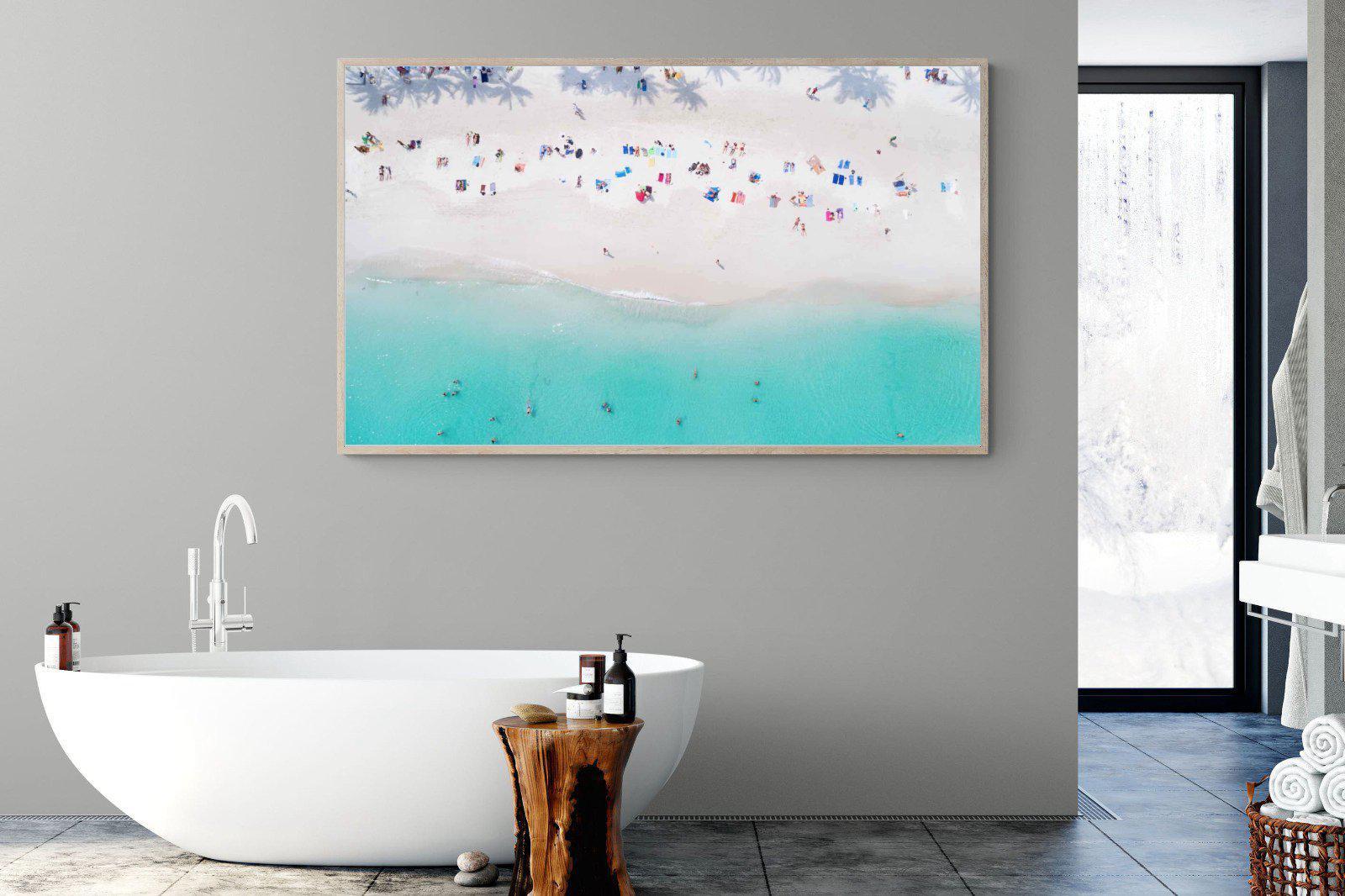 Beach Life-Wall_Art-180 x 110cm-Mounted Canvas-Wood-Pixalot