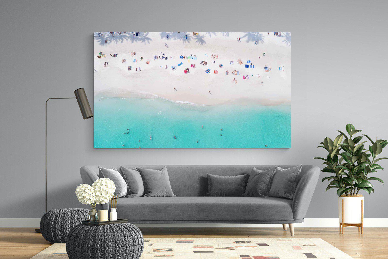 Beach Life-Wall_Art-220 x 130cm-Mounted Canvas-No Frame-Pixalot