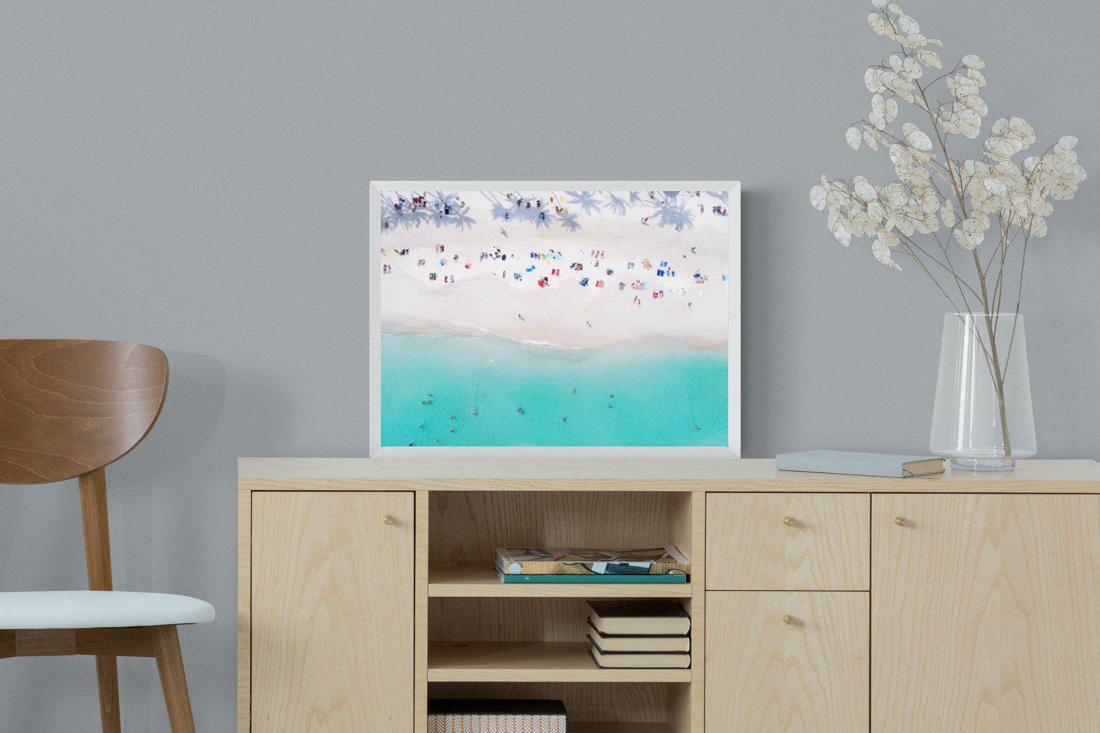 Beach Life-Wall_Art-60 x 45cm-Mounted Canvas-White-Pixalot