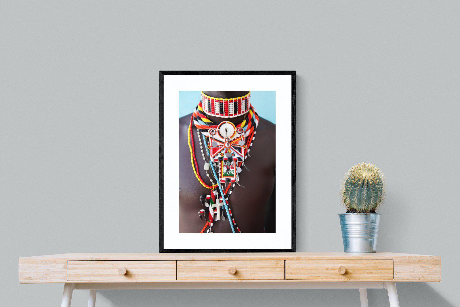 Beaded-Wall_Art-60 x 80cm-Framed Print-Black-Pixalot