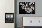 Beautification-Wall_Art-100 x 75cm-Mounted Canvas-Black-Pixalot
