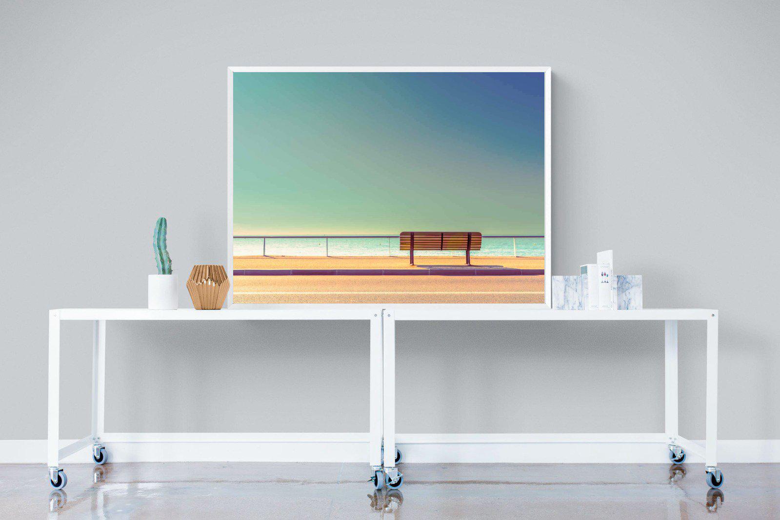 Bench-Wall_Art-120 x 90cm-Mounted Canvas-White-Pixalot