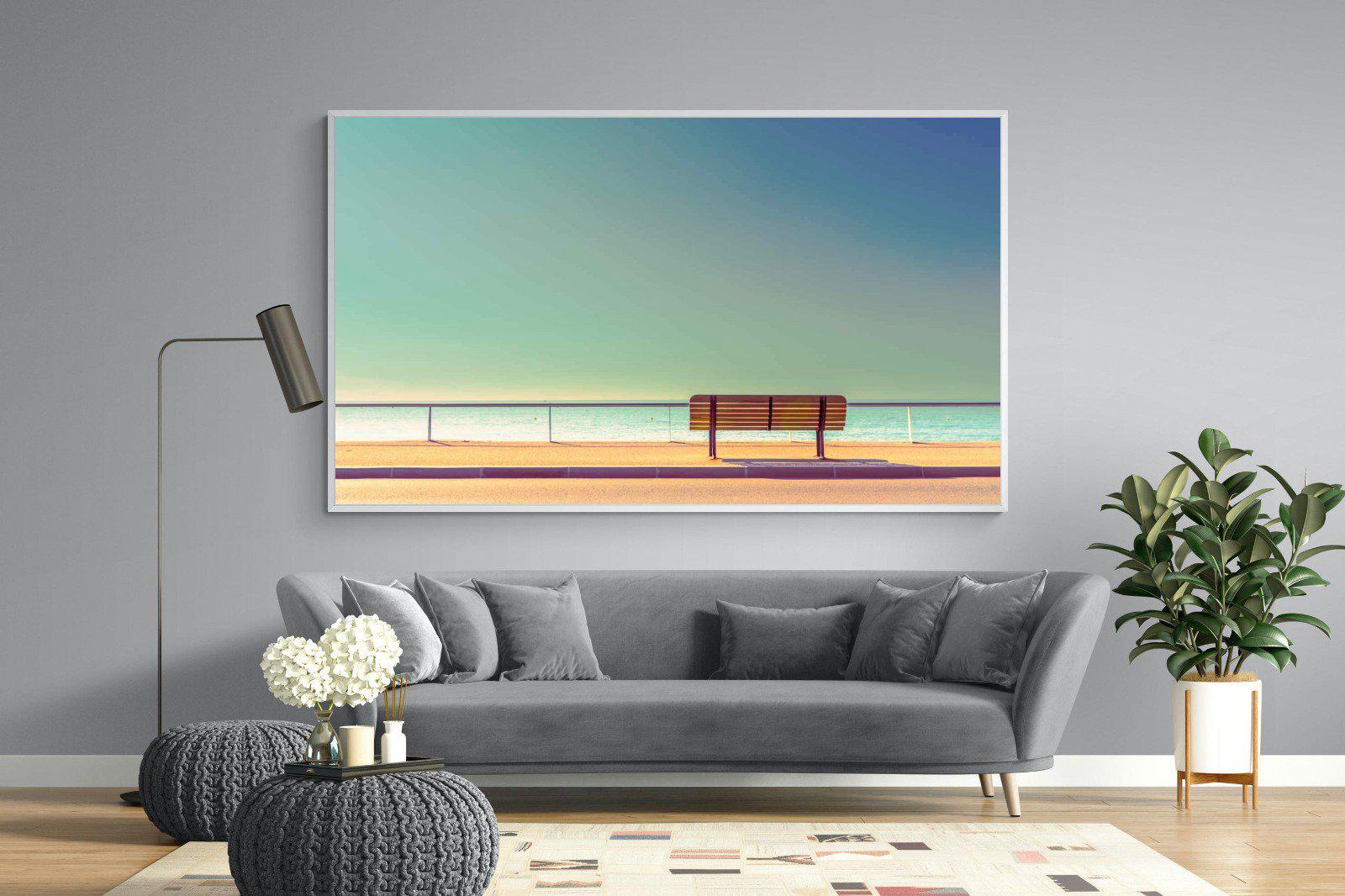 Bench-Wall_Art-220 x 130cm-Mounted Canvas-White-Pixalot