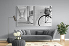 Bike & Basket-Wall_Art-220 x 130cm-Mounted Canvas-White-Pixalot