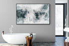 Birch Trees-Wall_Art-180 x 110cm-Mounted Canvas-Black-Pixalot