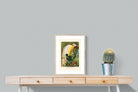 Birds of Paradise Etching-Wall_Art-45 x 60cm-Framed Print-Wood-Pixalot