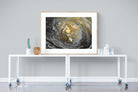 Black Gold Resin-Wall_Art-120 x 90cm-Framed Print-Wood-Pixalot
