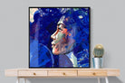 Blue View-Wall_Art-100 x 100cm-Mounted Canvas-Black-Pixalot