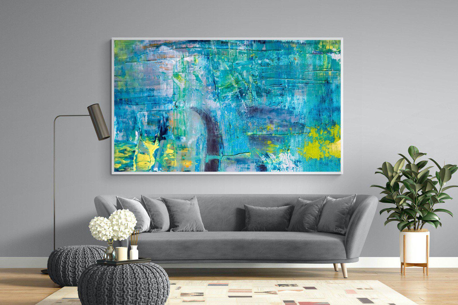Blueish-Wall_Art-220 x 130cm-Mounted Canvas-White-Pixalot