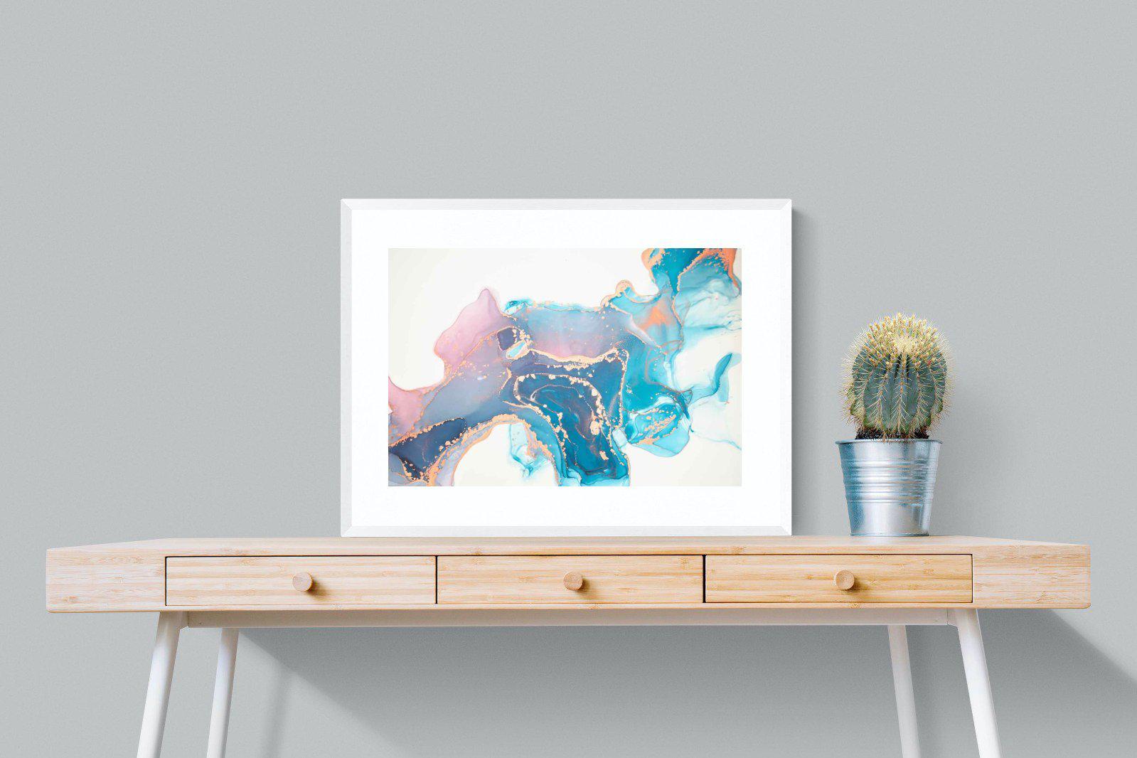 Blush-Wall_Art-80 x 60cm-Framed Print-White-Pixalot