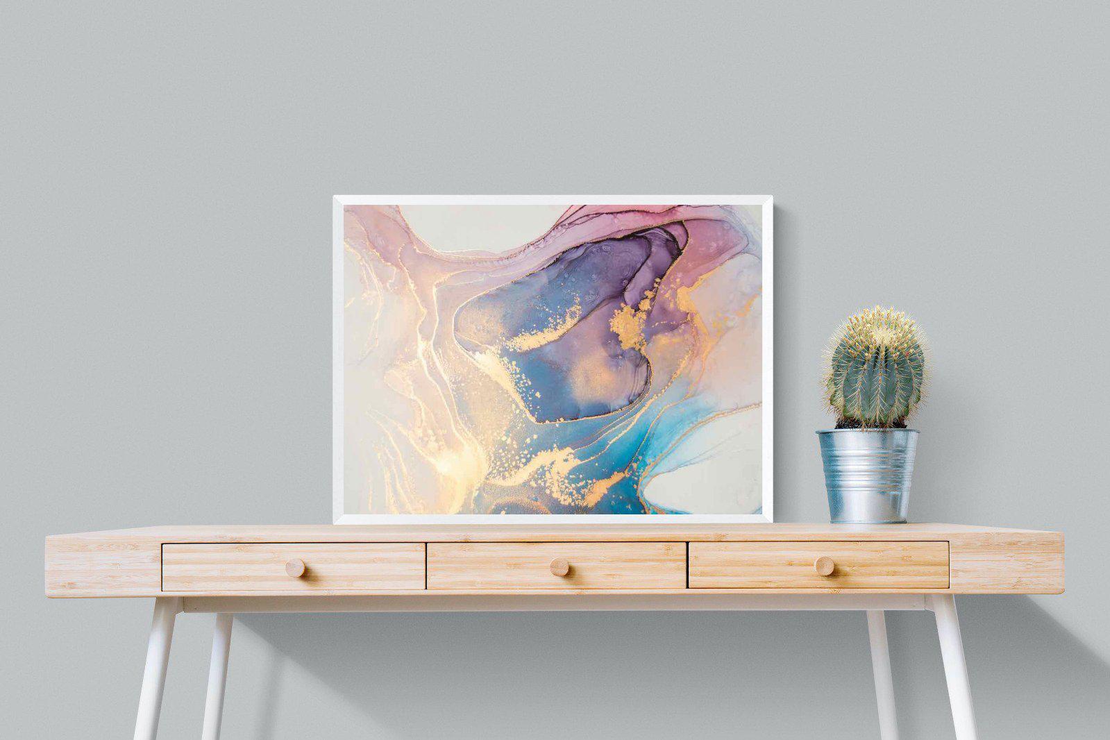 Blushing-Wall_Art-80 x 60cm-Mounted Canvas-White-Pixalot