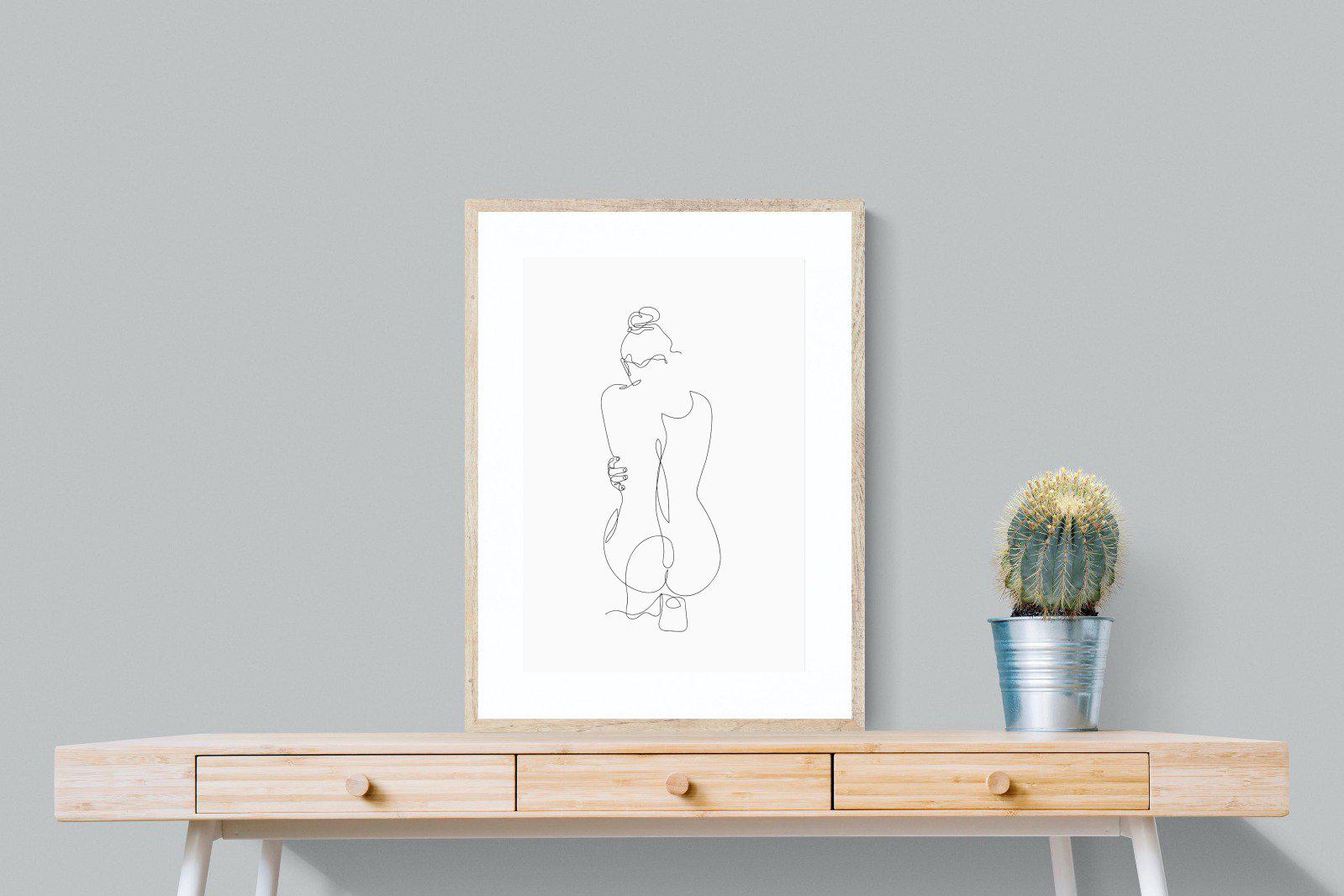 Body-Wall_Art-60 x 80cm-Framed Print-Wood-Pixalot