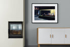 Boulevard of Broken Dreams-Wall_Art-100 x 75cm-Framed Print-Black-Pixalot
