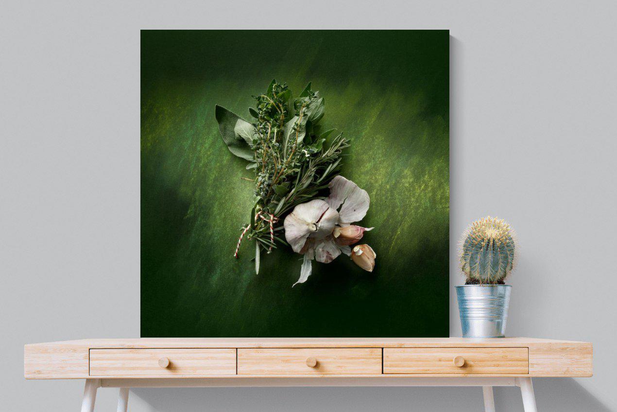 Bouquet Garni-Wall_Art-100 x 100cm-Mounted Canvas-No Frame-Pixalot