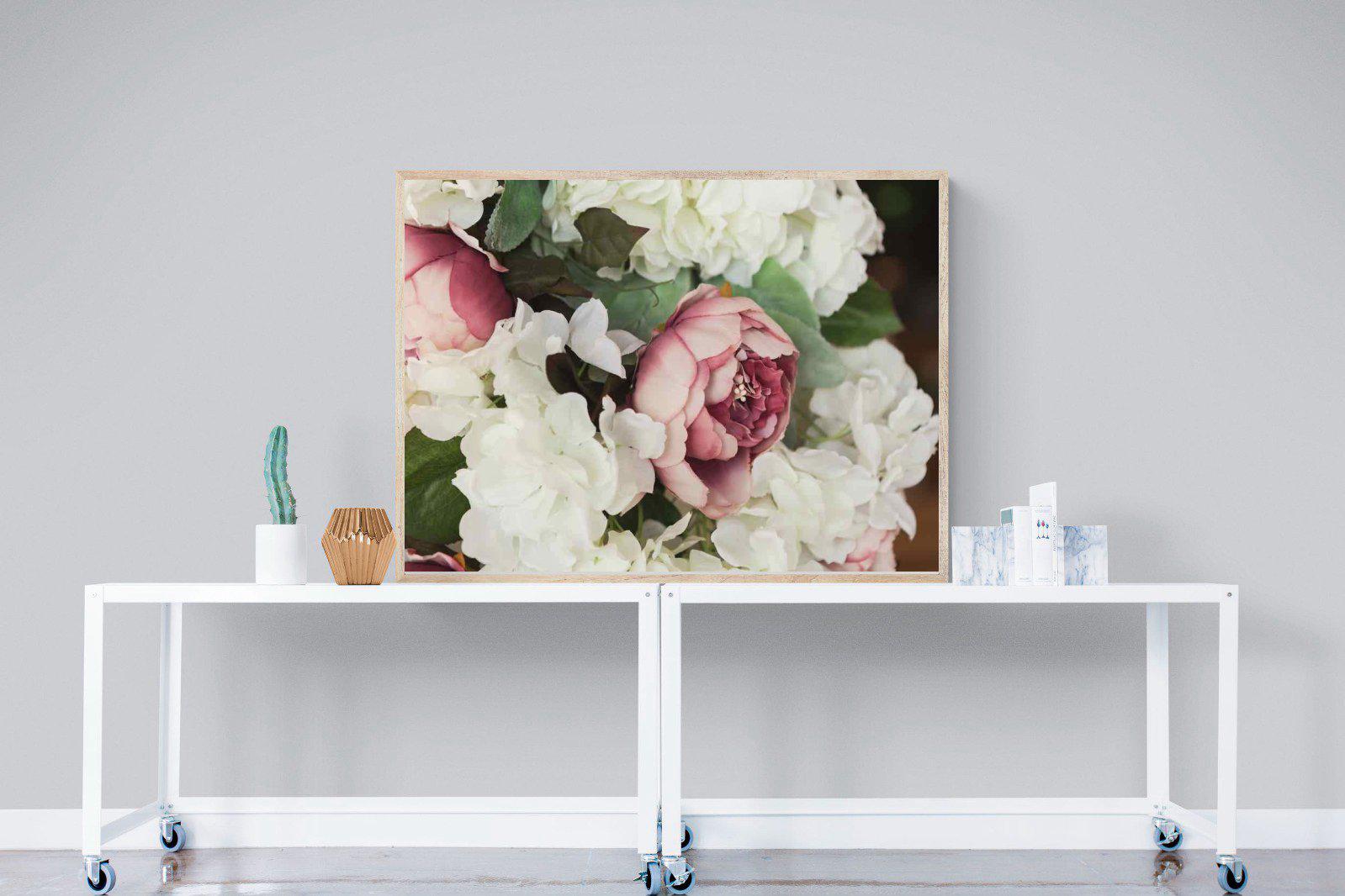 Bouquet-Wall_Art-120 x 90cm-Mounted Canvas-Wood-Pixalot