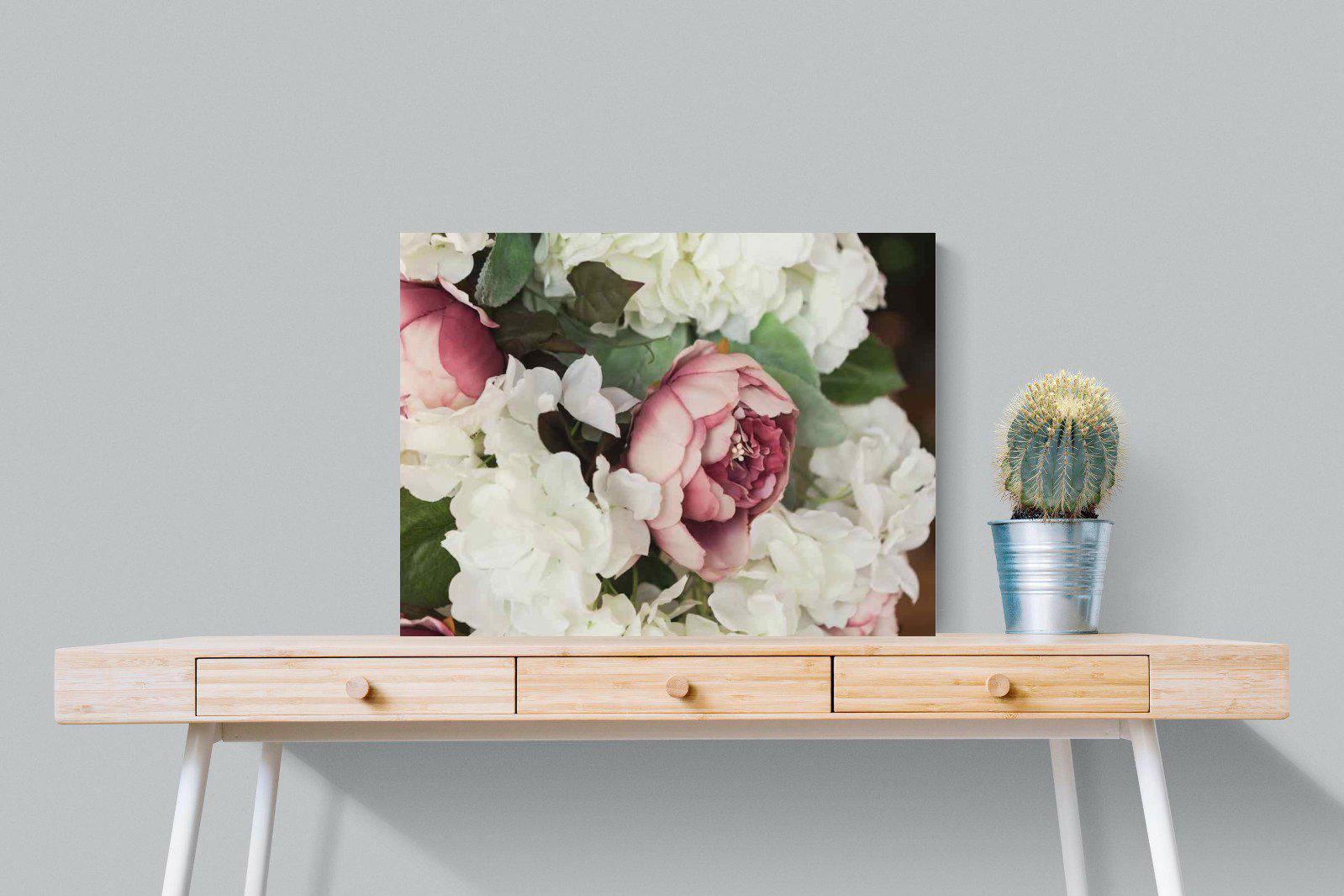 Bouquet-Wall_Art-80 x 60cm-Mounted Canvas-No Frame-Pixalot
