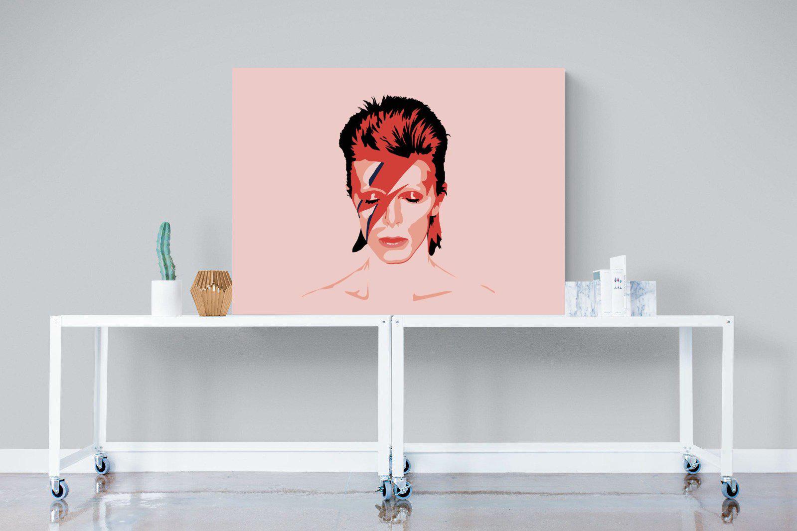 Bowie-Wall_Art-120 x 90cm-Mounted Canvas-No Frame-Pixalot