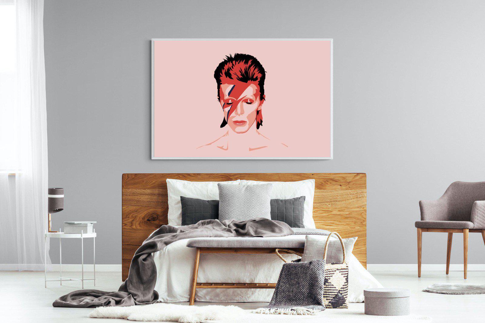 Bowie-Wall_Art-150 x 100cm-Mounted Canvas-White-Pixalot