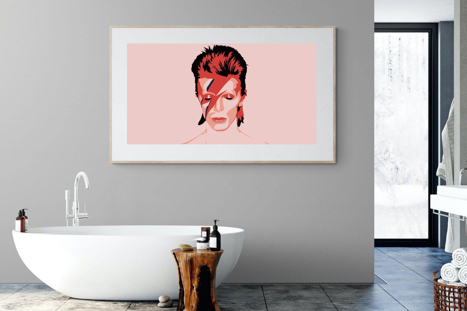 Bowie-Wall_Art-180 x 110cm-Framed Print-Wood-Pixalot