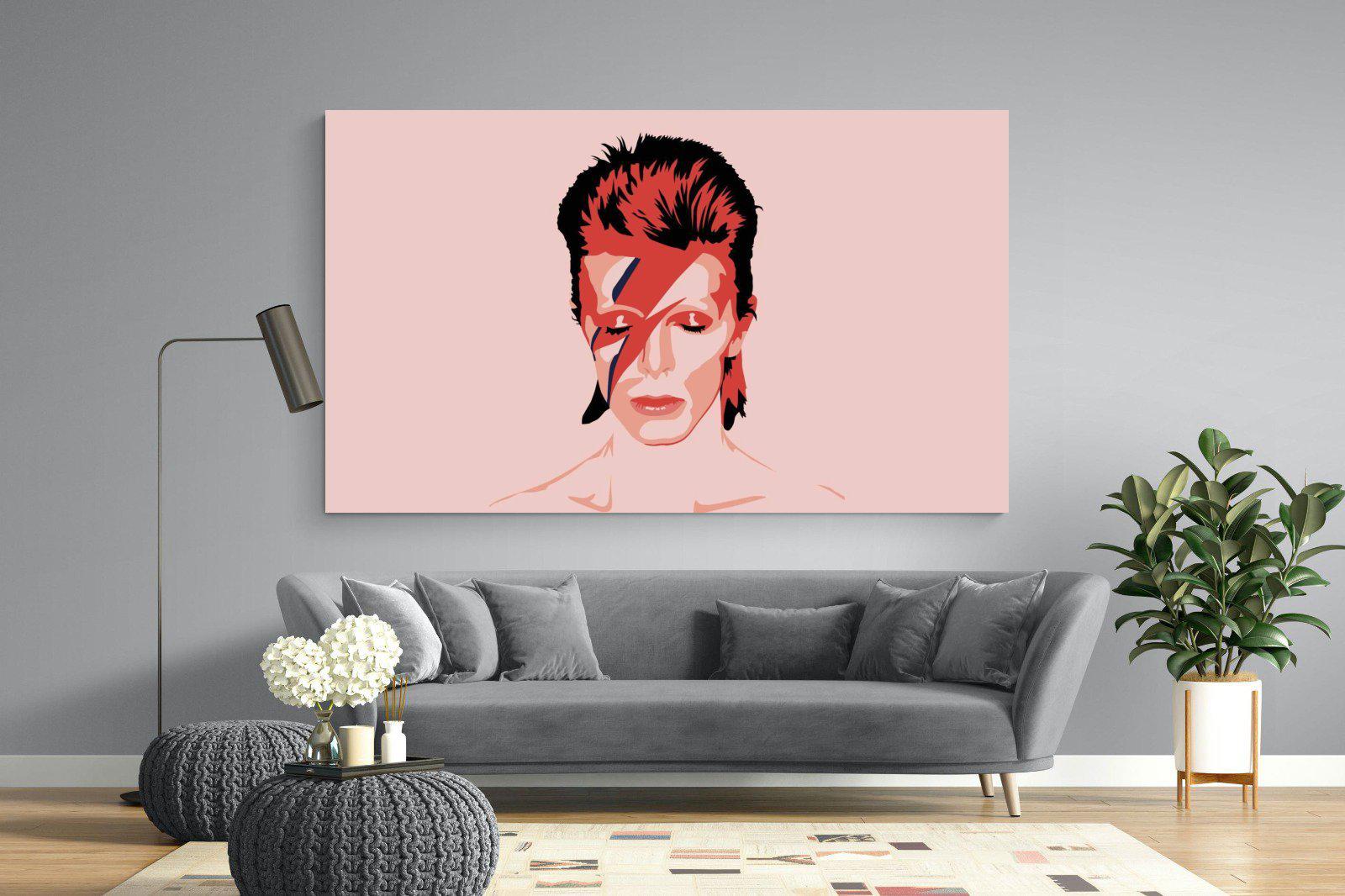 Bowie-Wall_Art-220 x 130cm-Mounted Canvas-No Frame-Pixalot