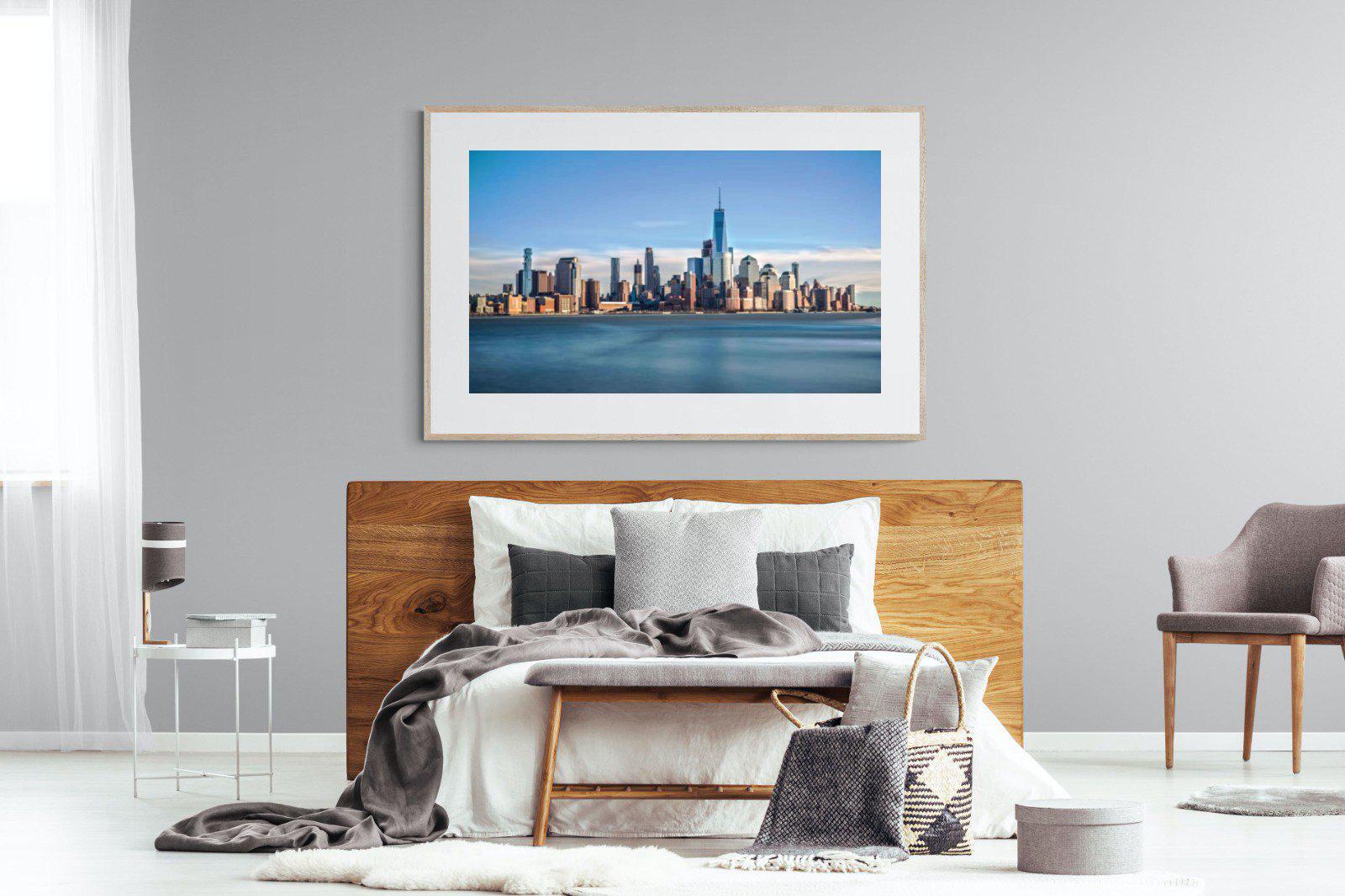 Brooklyn-Wall_Art-150 x 100cm-Framed Print-Wood-Pixalot