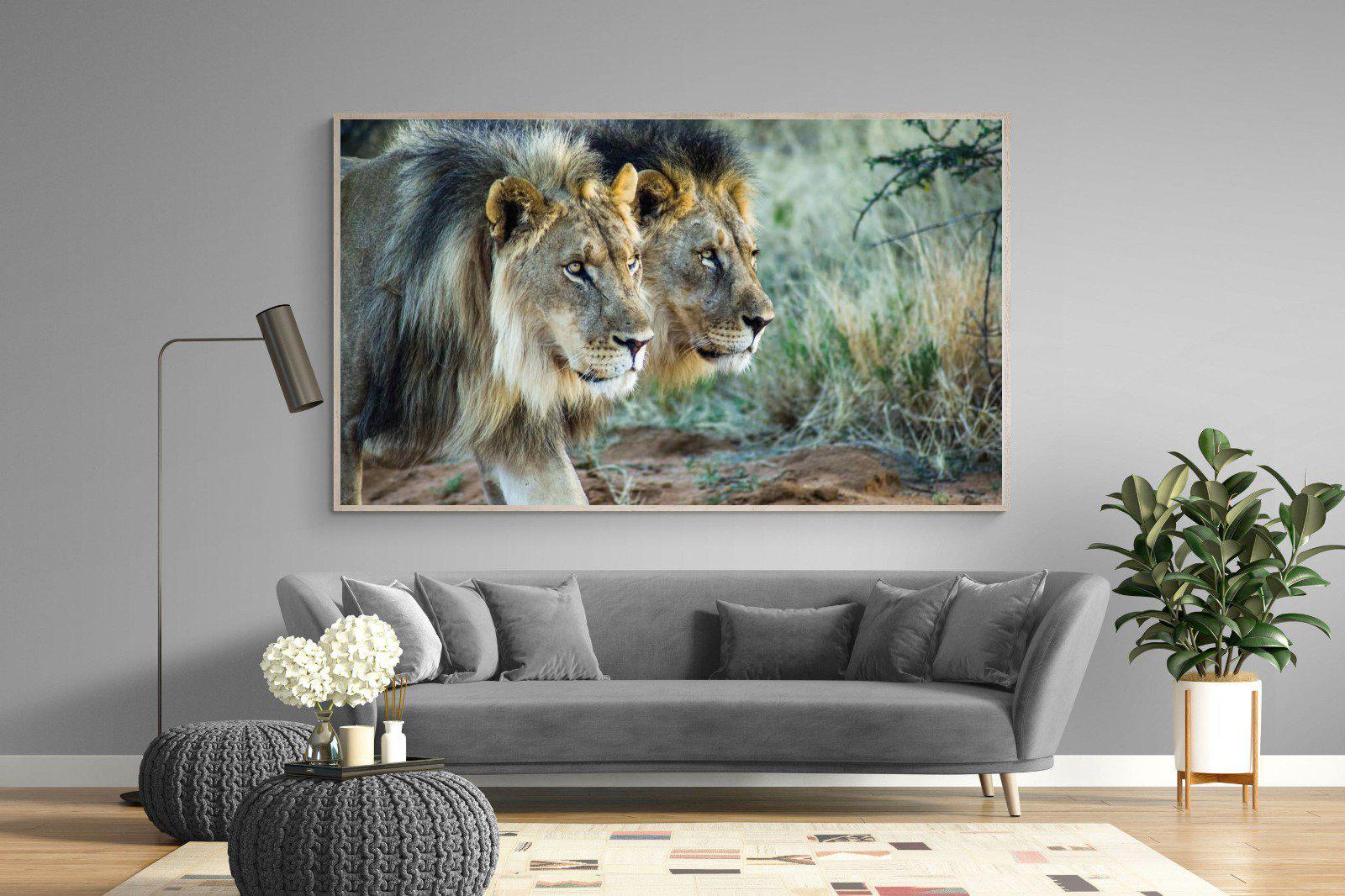 Brothers in Arms-Wall_Art-220 x 130cm-Mounted Canvas-Wood-Pixalot