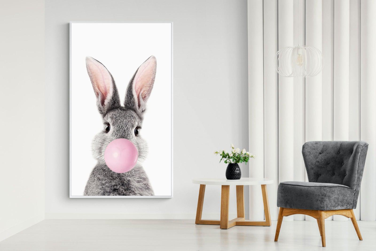 Bubblegum Bunny-Wall_Art-Pixalot