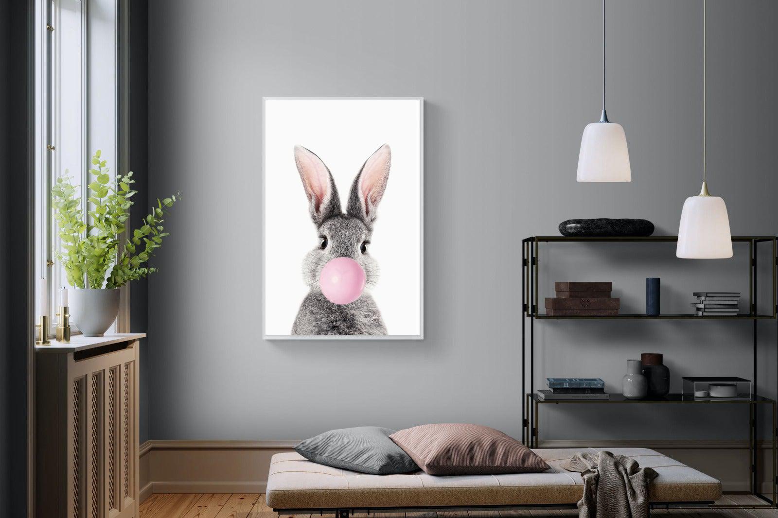 Bubblegum Bunny-Wall_Art-Pixalot