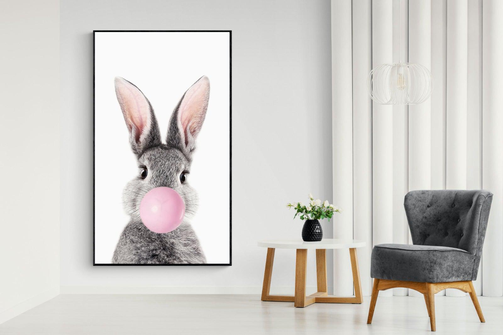 Bubblegum Bunny-Wall_Art-Pixalot