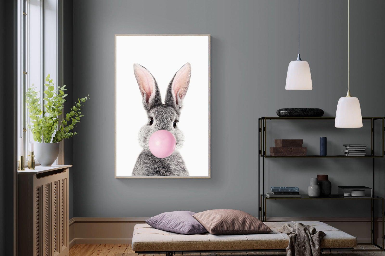 Bubblegum Bunny-Wall_Art-Pixalot