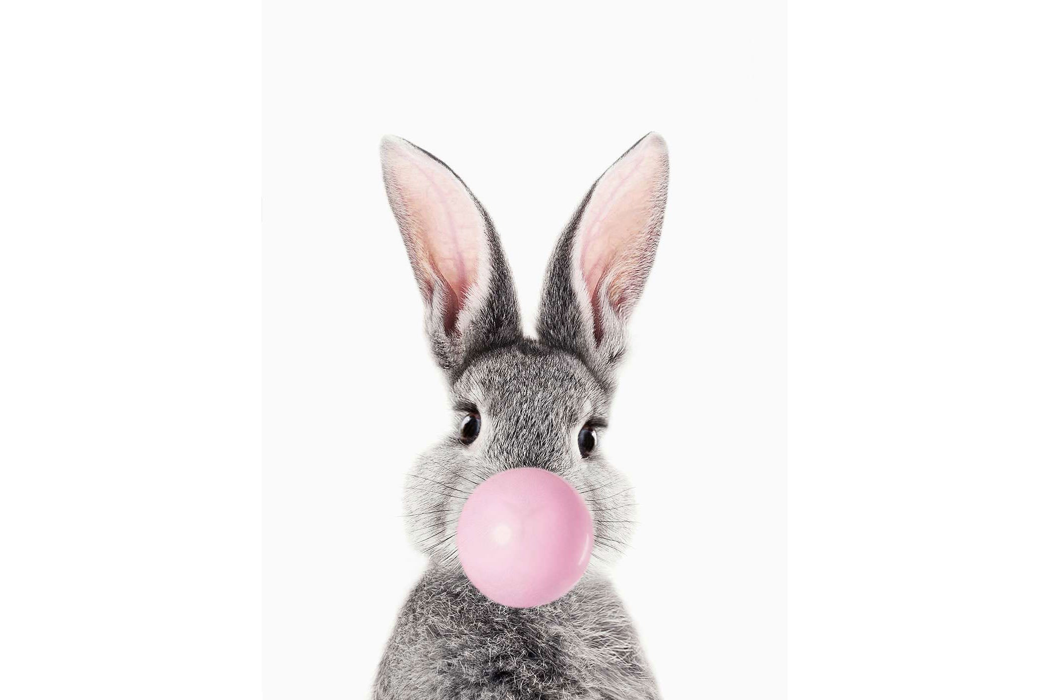 Bubblegum Bunny-Wall_Art-Pixalot